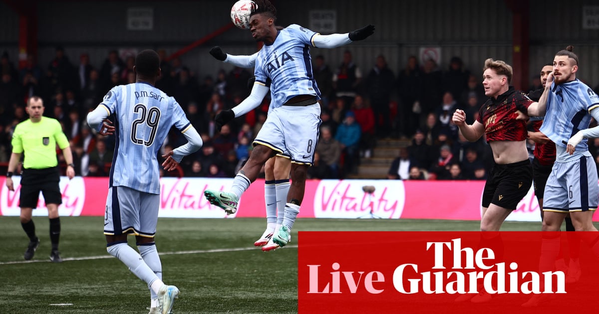 Tamworth vs Tottenham: FA Cup third round | FA Cup