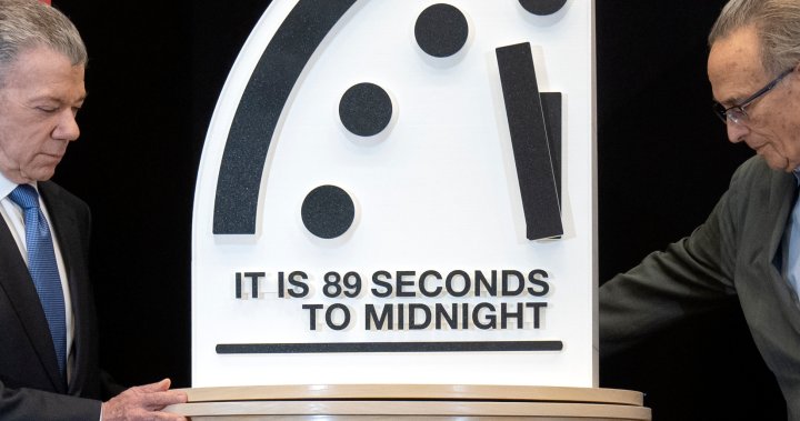 ‘Doomsday Clock’ hits 89 seconds to midnight, closest to National – National