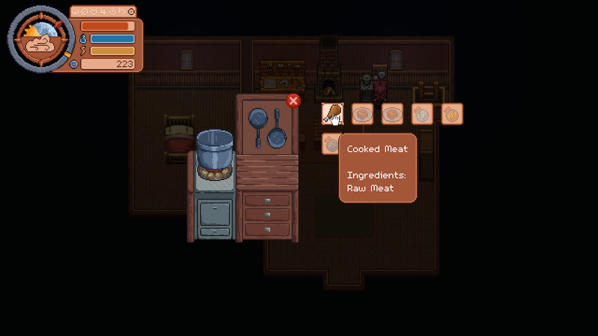 How to cook in Dreaming Isles