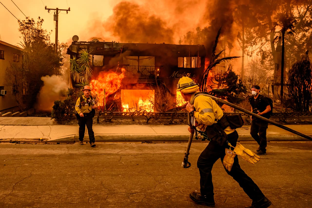 L.A. wildfires to cost insurers more than $20 billion. Three companies are likely to foot most of the bill.