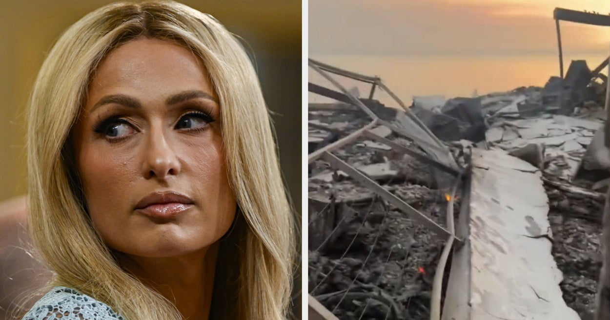Paris Hilton Shares Video Of Home Wrecked By Wildfires