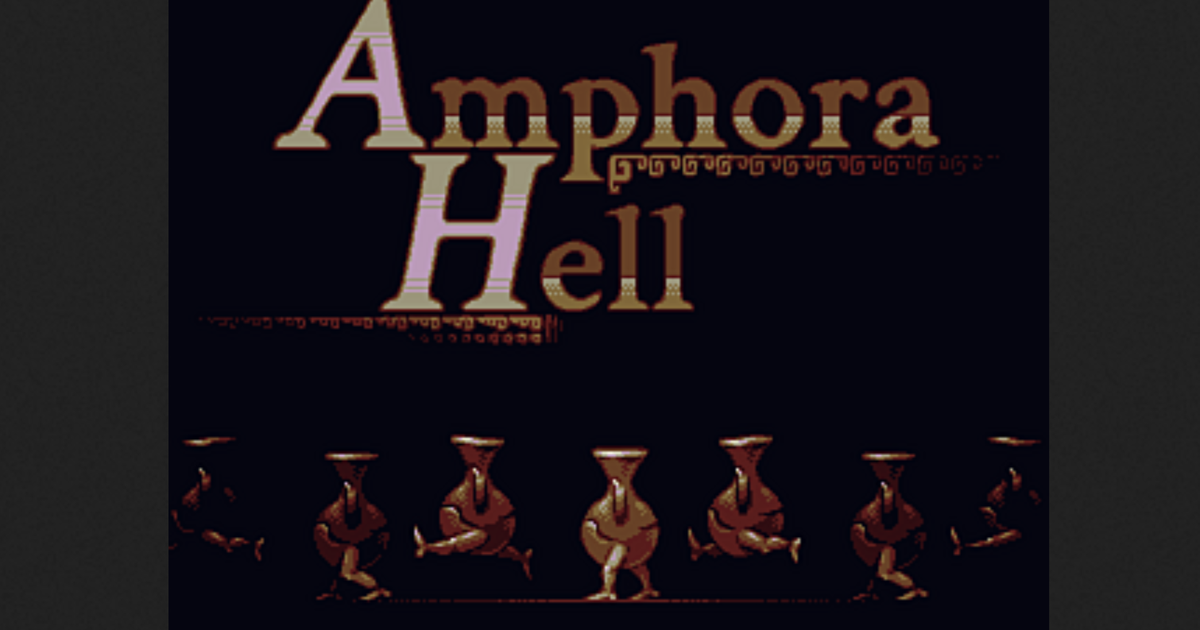 Amphora Hell is a stupid little game with a failed art that does not want to be junk