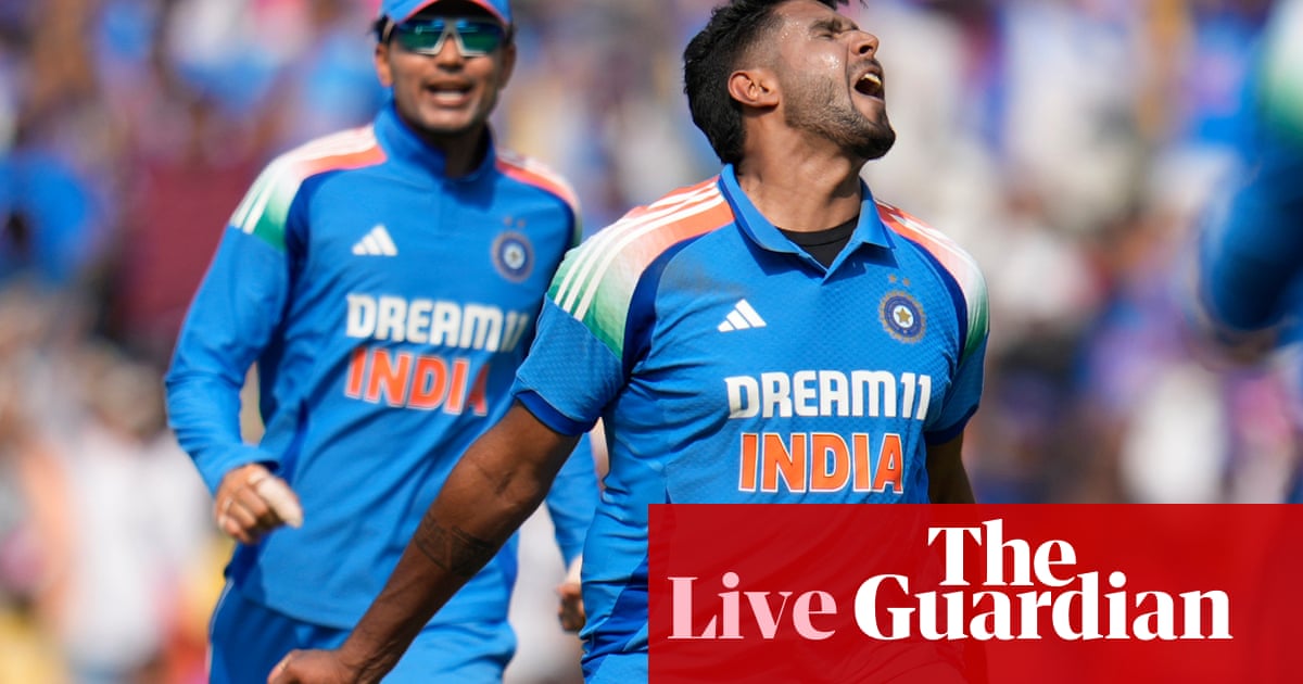India v England: First Men’s Cricket One Day International-Live | Cricket