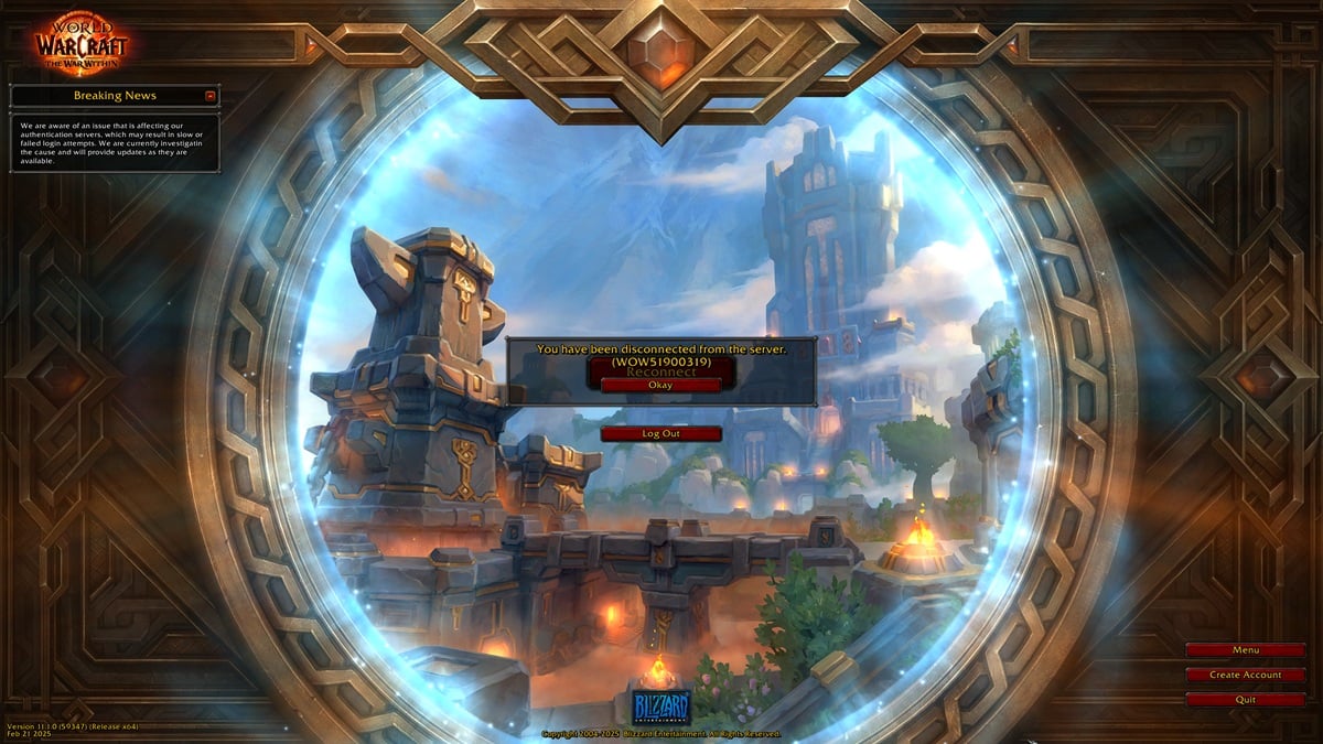 How to fix the BLZ51903006 error at World of Warcraft 11.1 – Destructoid