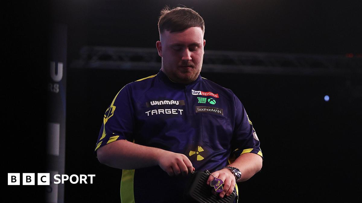Luke Littler: PDC World Champion beaten in the first players’ championship of 2025