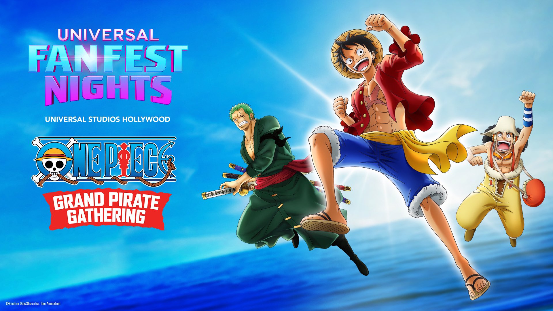 One Piece & Jujutsu Kaisen Headline Universal Studios Hollywood fan fest Nights Events