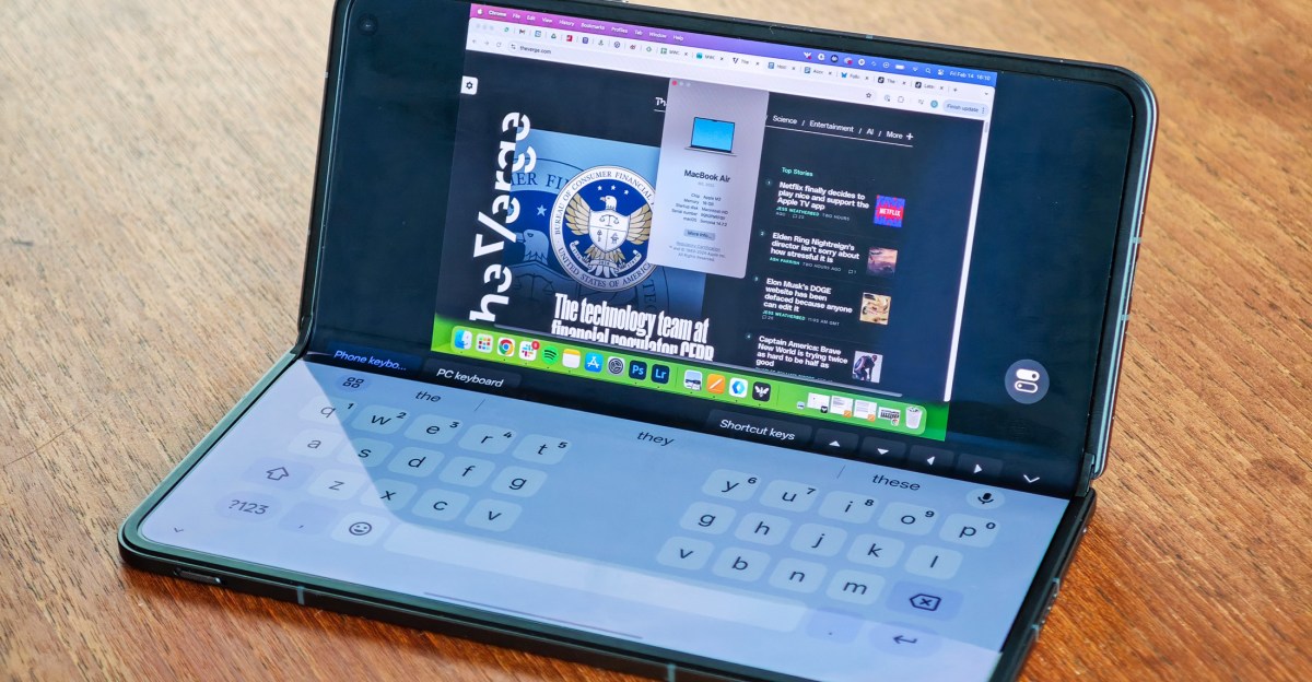 Oppo’s new folding can be a Mac remote control