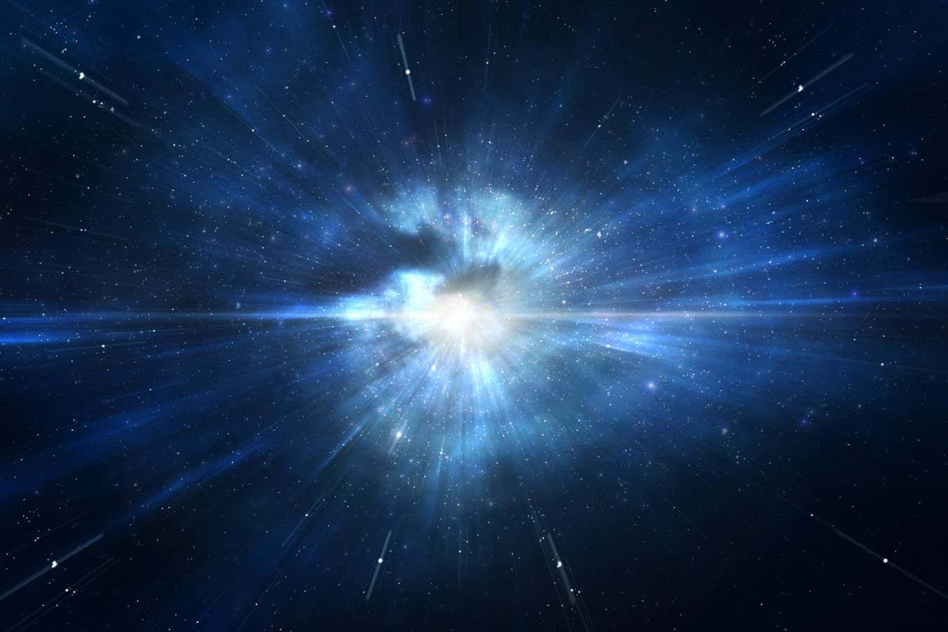 The first water may have formed surprisingly soon after the big burst