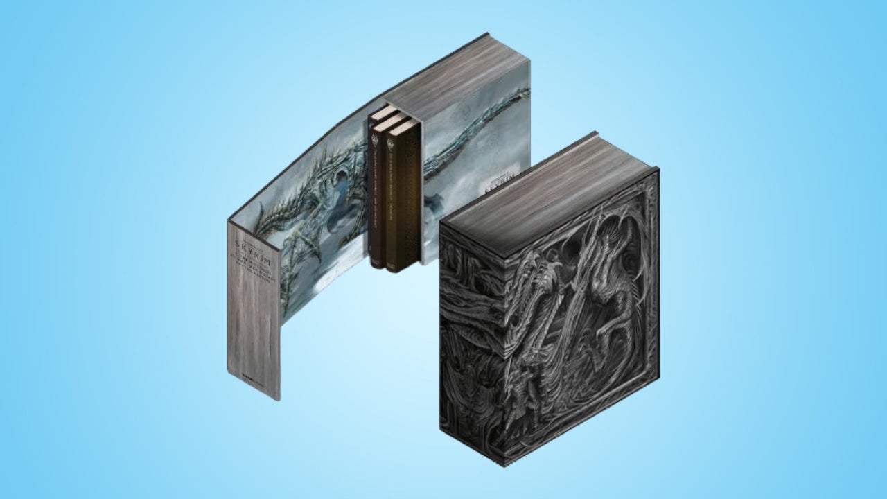 I can’t believe that this Skyrim Library in hardback is on sale for only USD 49.99 in Amazon today