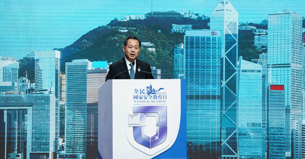 American sanctions Chinese and Hong Kong officials for chasing activists abroad