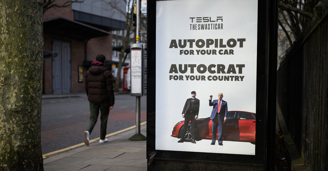 ‘0 to 1939 in 3 seconds’: why anti-elon musk satire blooms in Great Britain