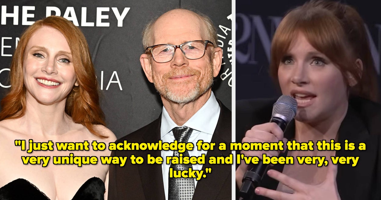 Bryce Dallas Howard praised for recognizing Nepotism