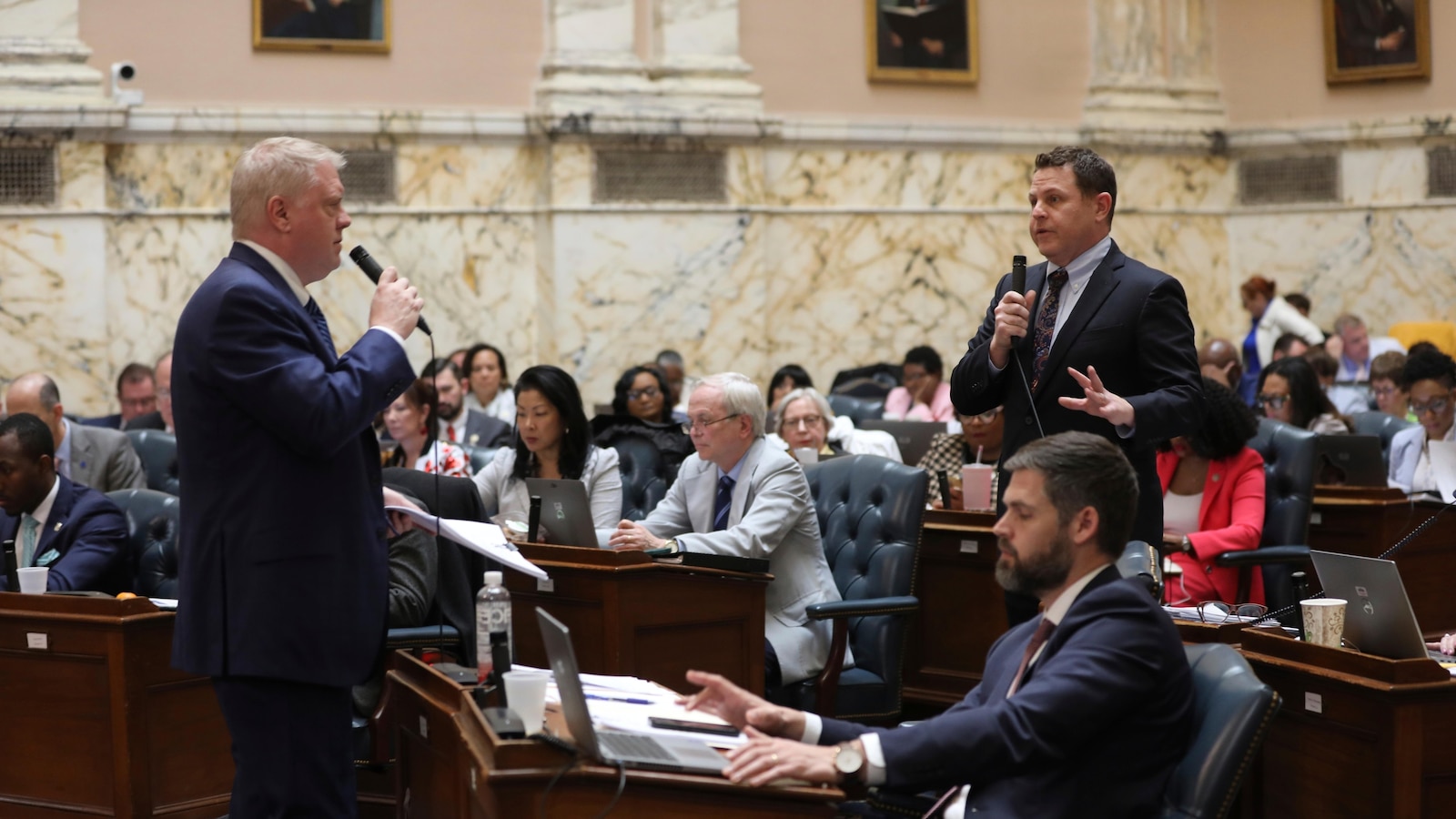 The legislators of Maryland end in a difficult budget year, concern about federal cuts
