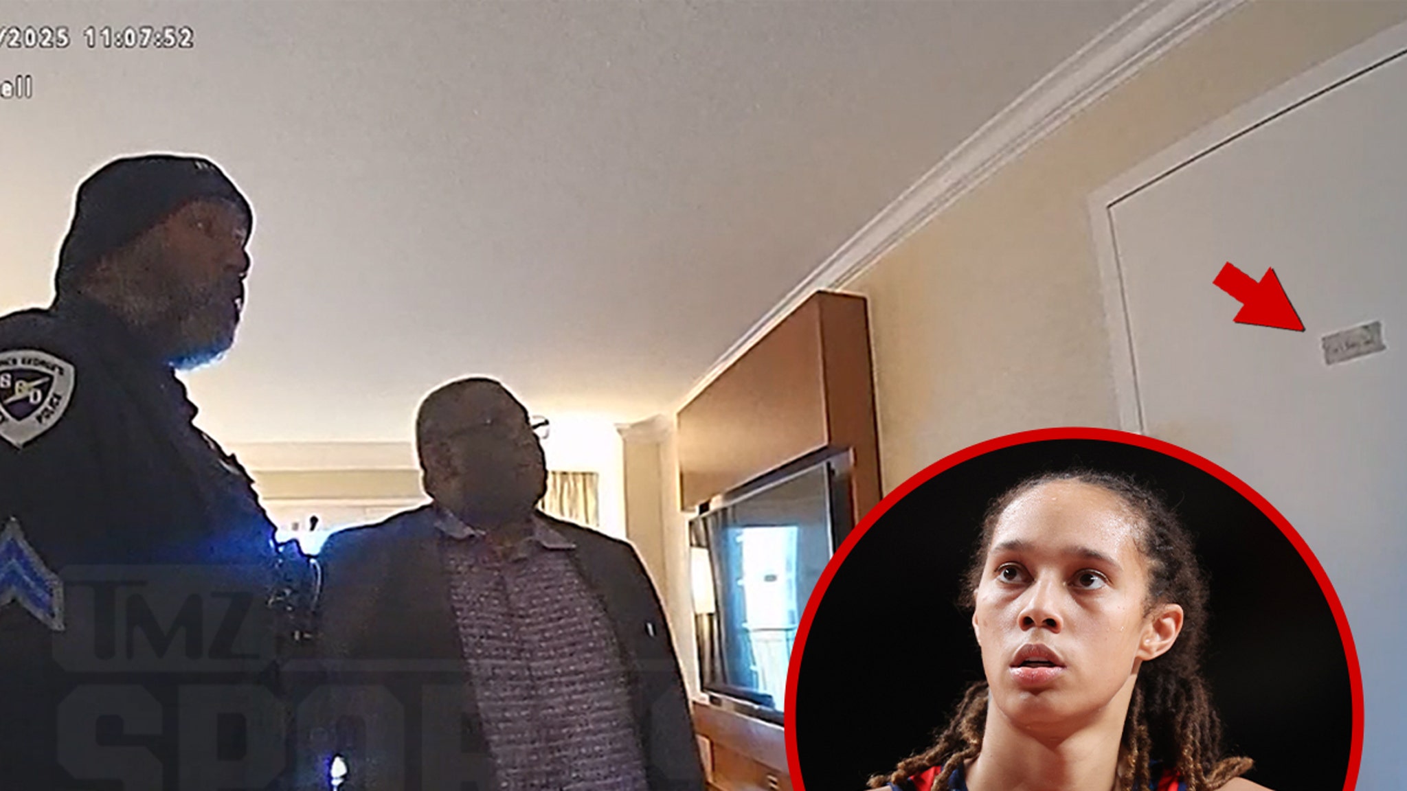 Brittney Griner ‘Gay Baby Baby Jail’ Note Investigation recorded on police video
