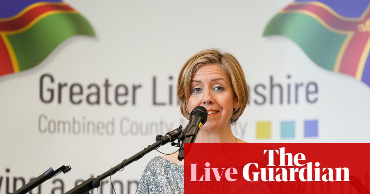 New Reform mayor suggests 10% cut to council workforce – UK politics live | Politics