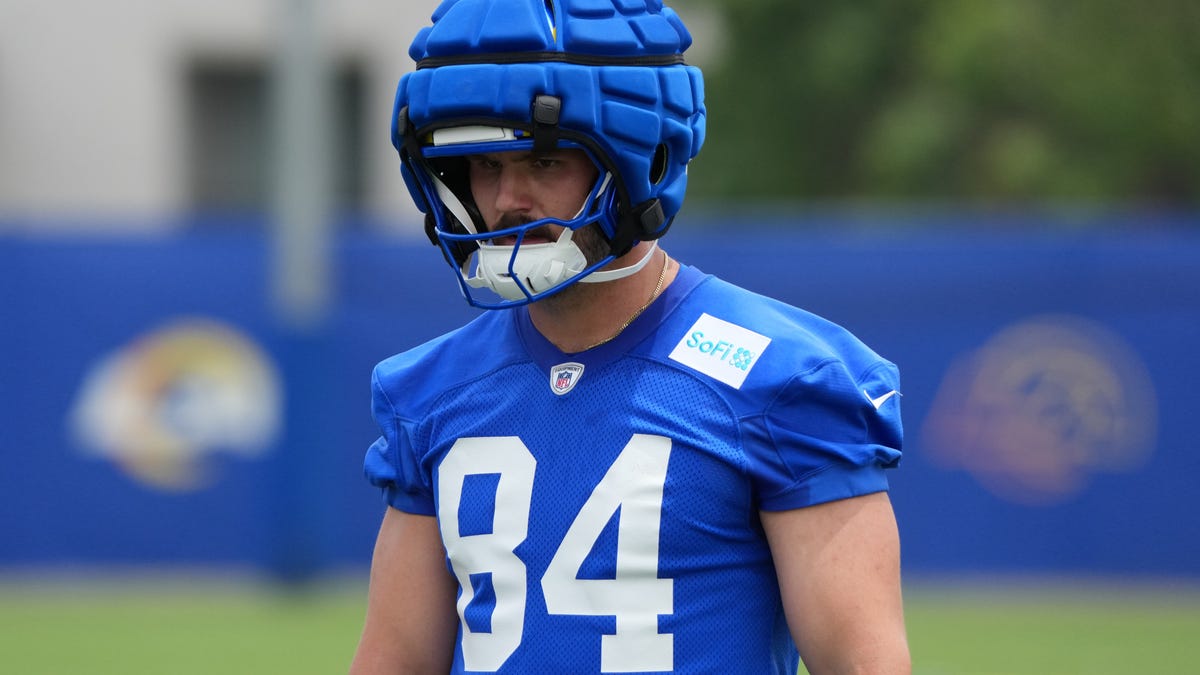 Jersey number changed to Colby Parkinson’s number for 2025