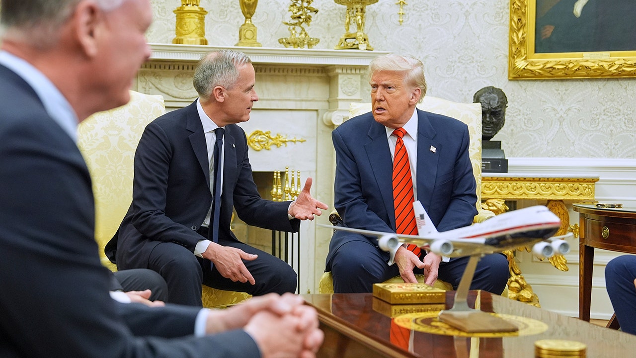 Canada is not for sale, says Carney, while Trump says that never says that