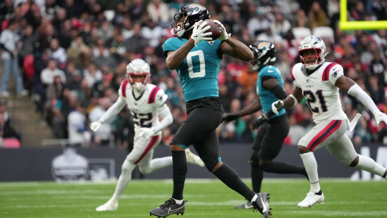 Jaguars releases Gabe Davis only 14 months after signing WR