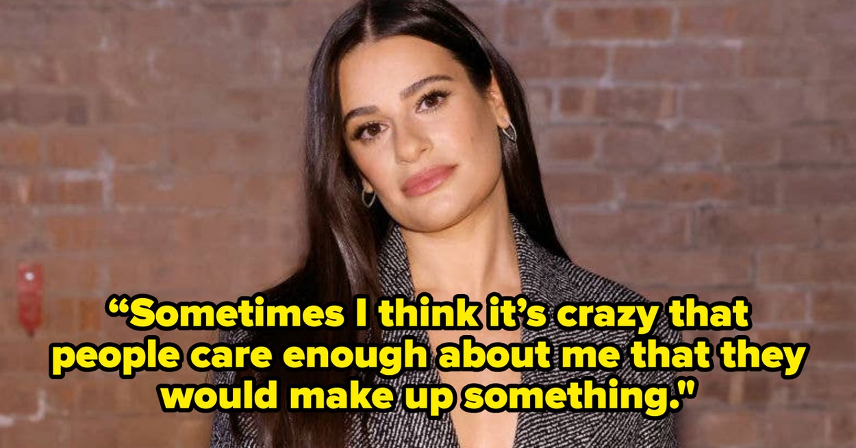 Lea Michele responds to rumors that she can’t read