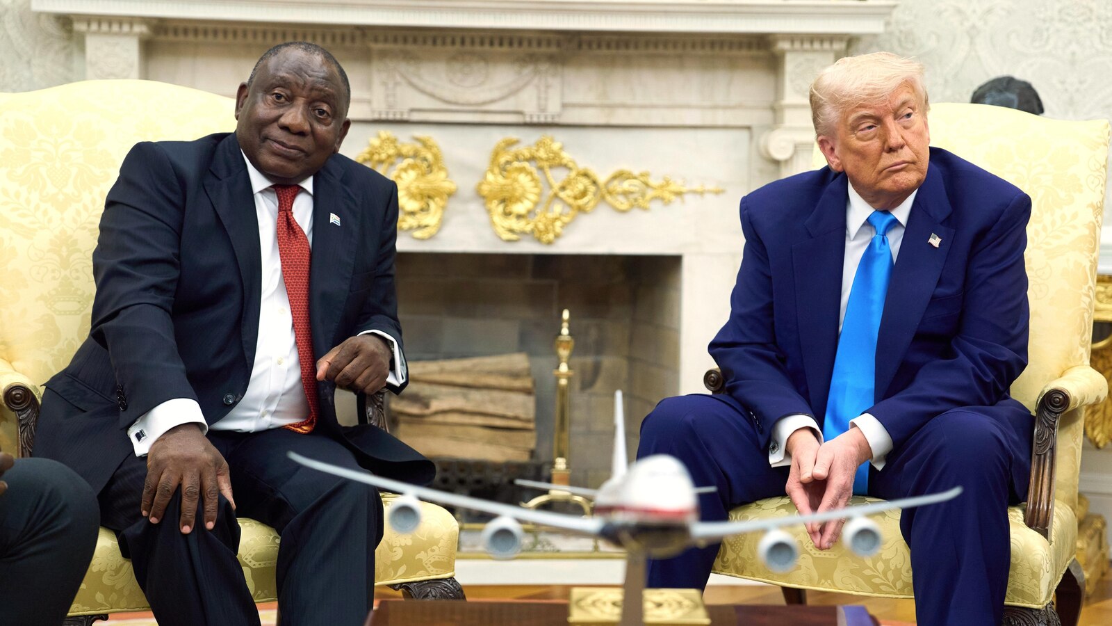 Trump seizes videos from a South African politician as proof of threats to white farmers