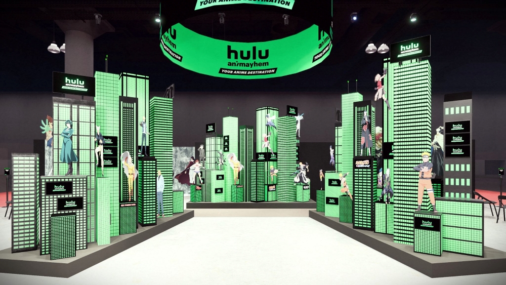 Hulu Animayhem City brings "Naruto", "Bleach", "and DA and" and more to the anime expo