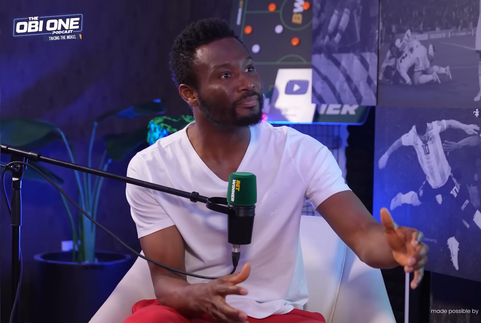Mikel insists that he never intended Jackson to replace his criticism