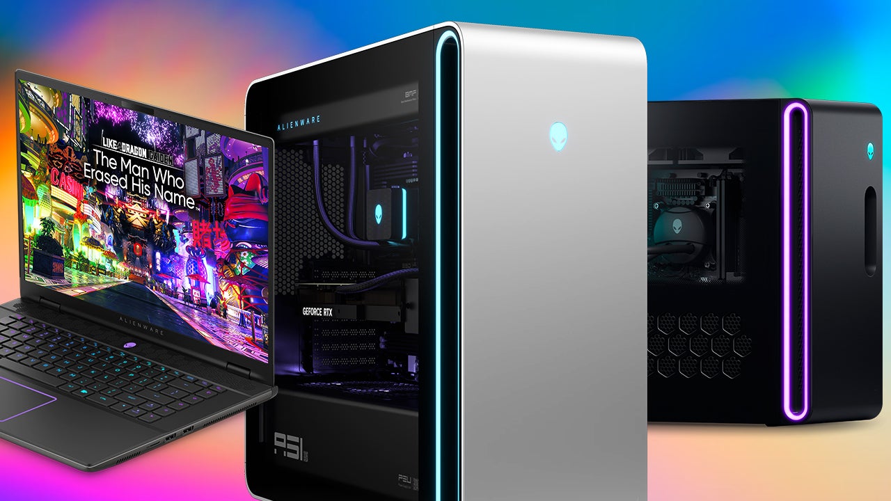 Game laptops, computers, monitors and more