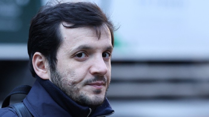 Redinel Korfuzi arriving at Southwark Crown Court in London, England on February 28 2025