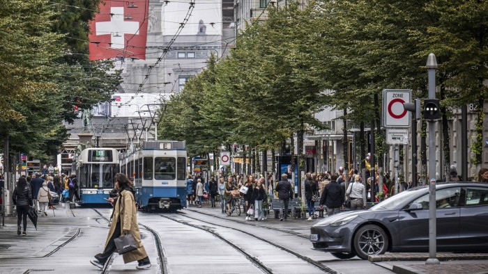 Swiss inflation is becoming negative for the first time in four years