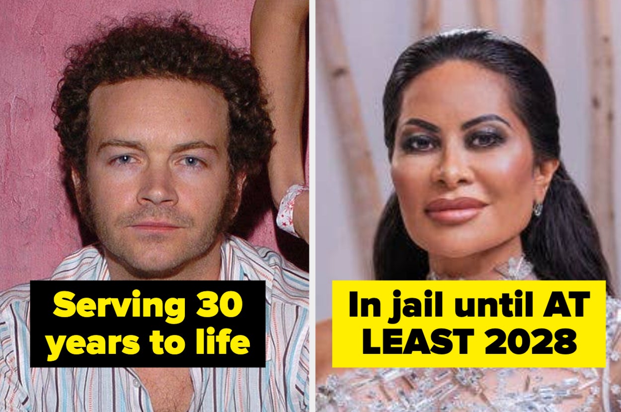 15 celebrities now in prison