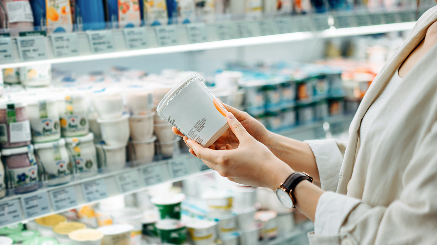 Probiotic bacteria like those in yogurt don