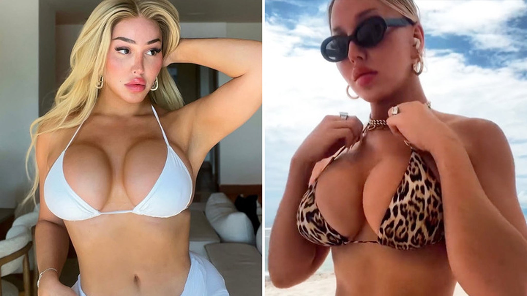 La Demi Blacks Vacay Bikini Bid With Busty Photos!