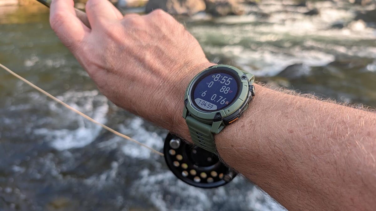 What happened when I took a Coros smartwatch on an fly fisherman's trip