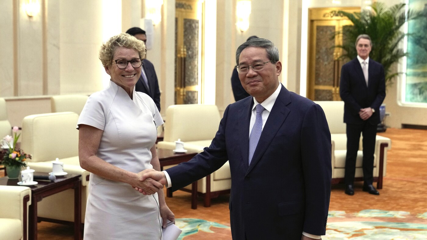 American legislators insist on military dialogue in a rare China visit: NPR