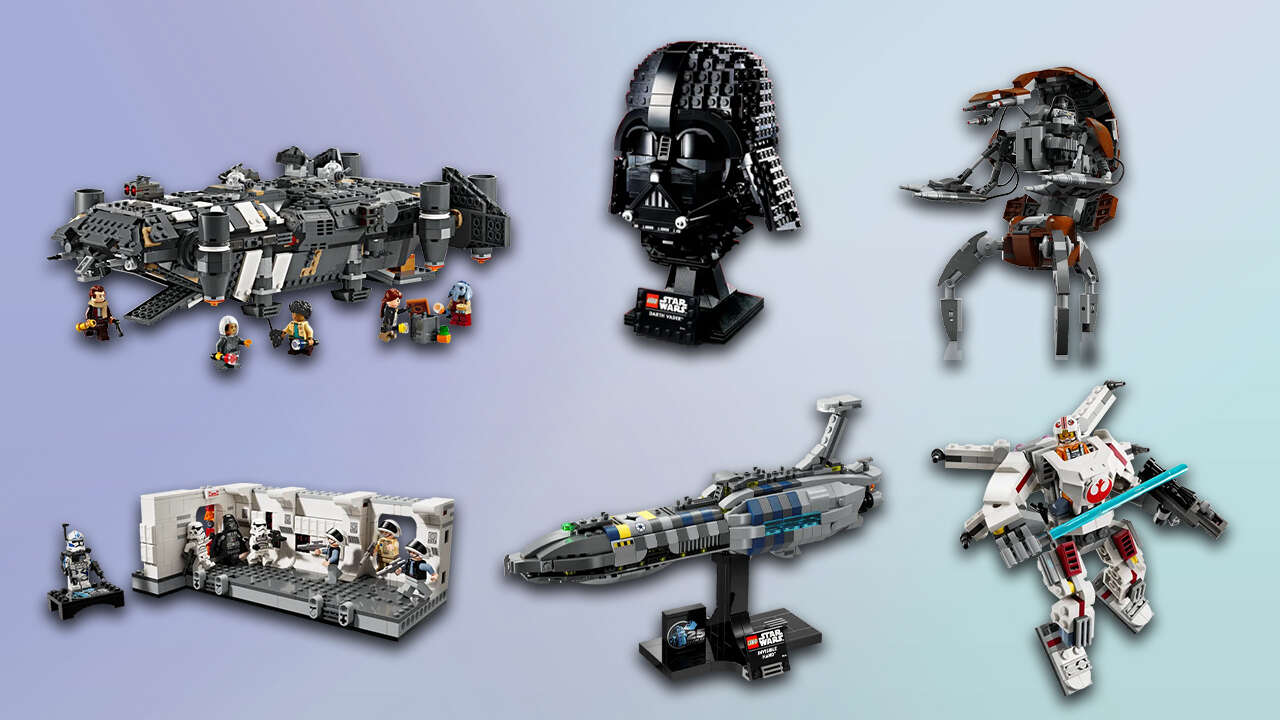 Lego Star Wars Darth Vader Helmet & Droideka Droid are almost 50% discount in Amazon