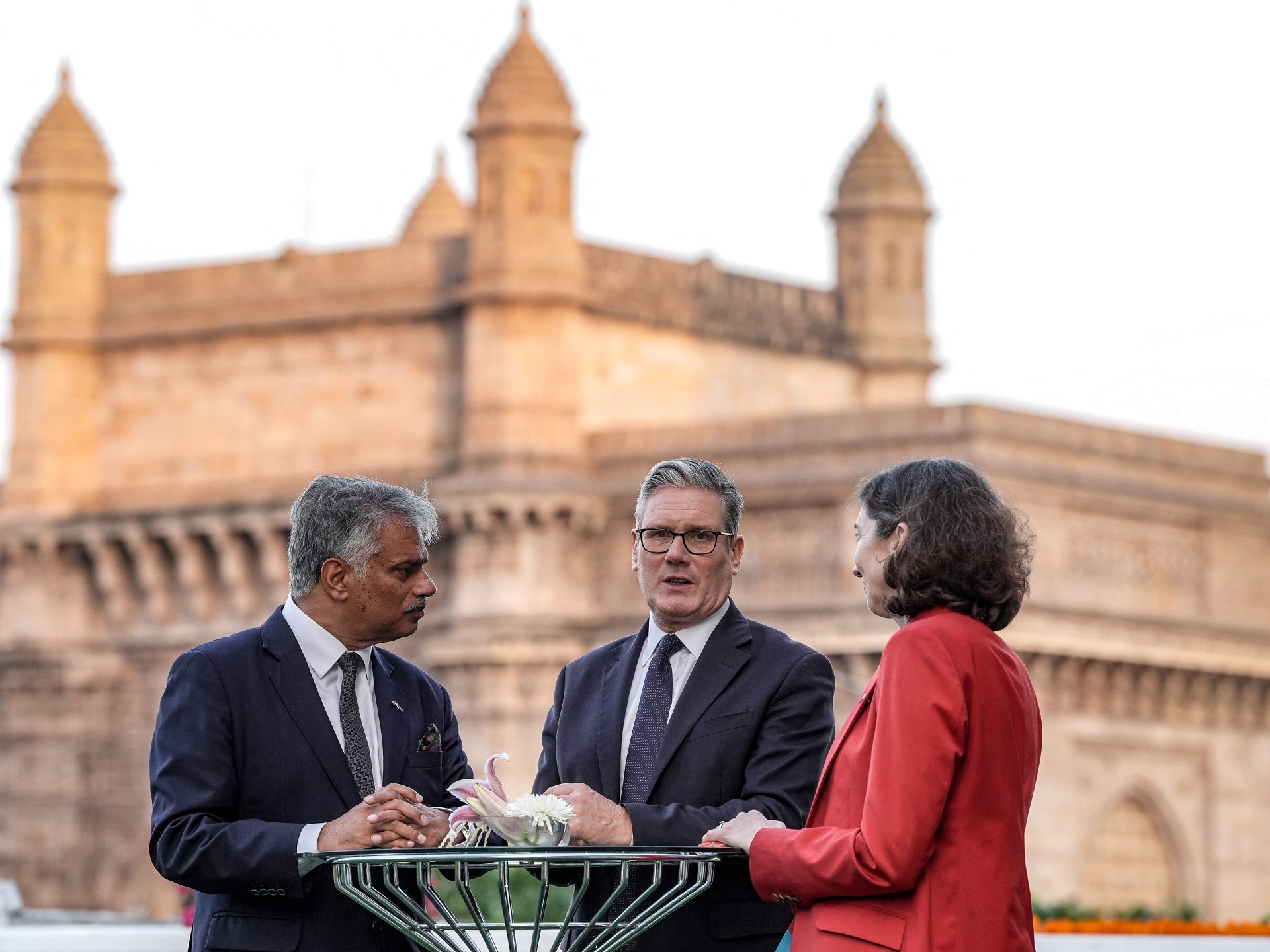 Starmer leads a 125-strong delegation to India in a bid to 'turbocharge' trade | International trade news