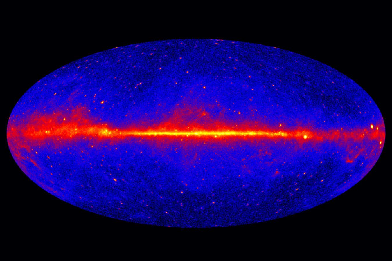 The center of our galaxy may be teeming with dark matter particles