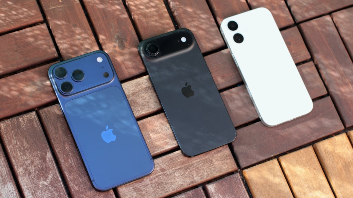 Camera test: iPhone 17 vs iPhone Air vs iPhone 17 Pro Max