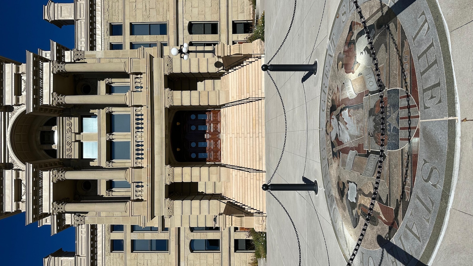 Bomb investigators at the Wyoming Capitol are targeting men seen on security video