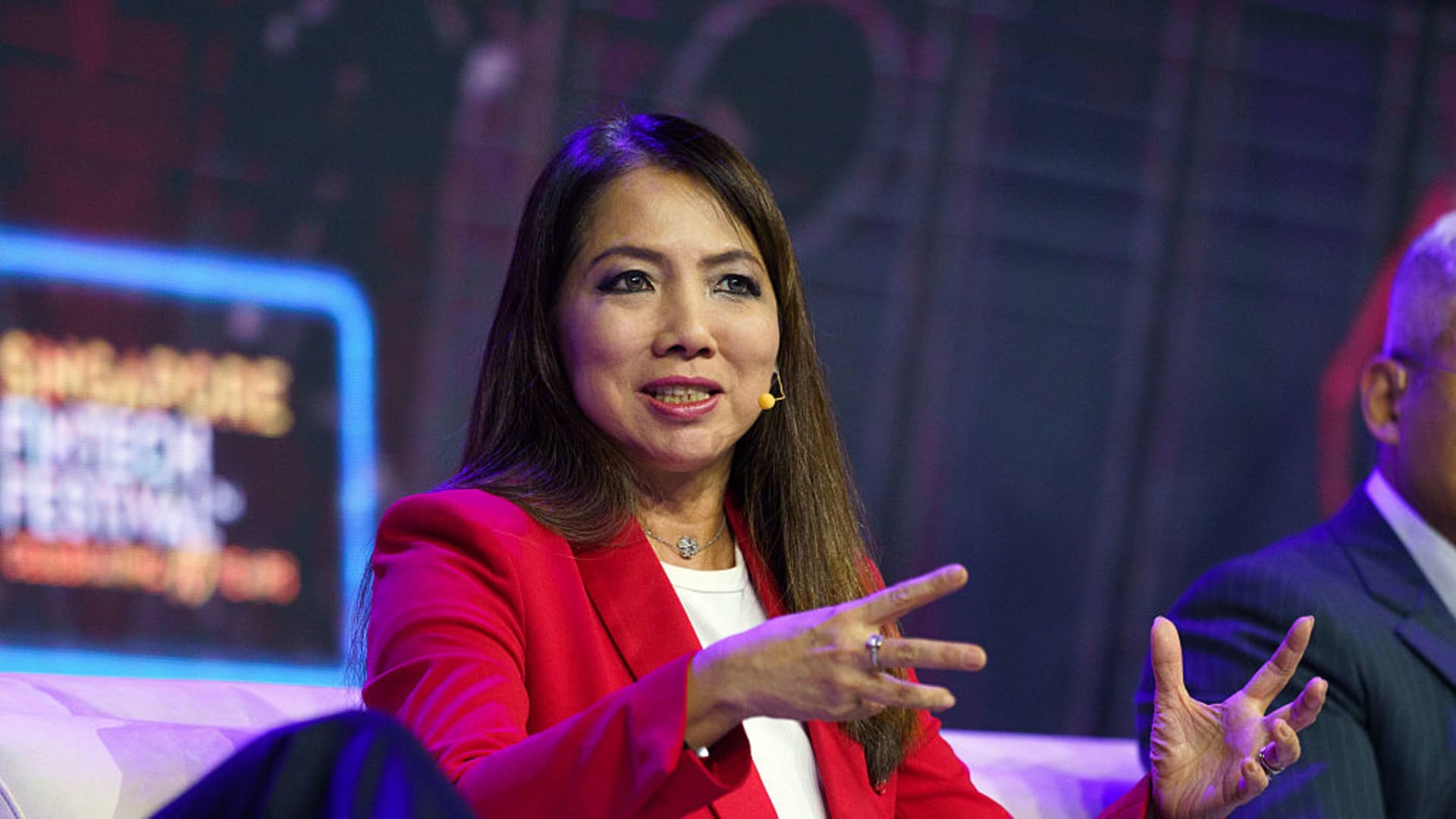 The chief executive of Southeast Asia's largest bank, DBS, says implementing artificial intelligence is already paying off