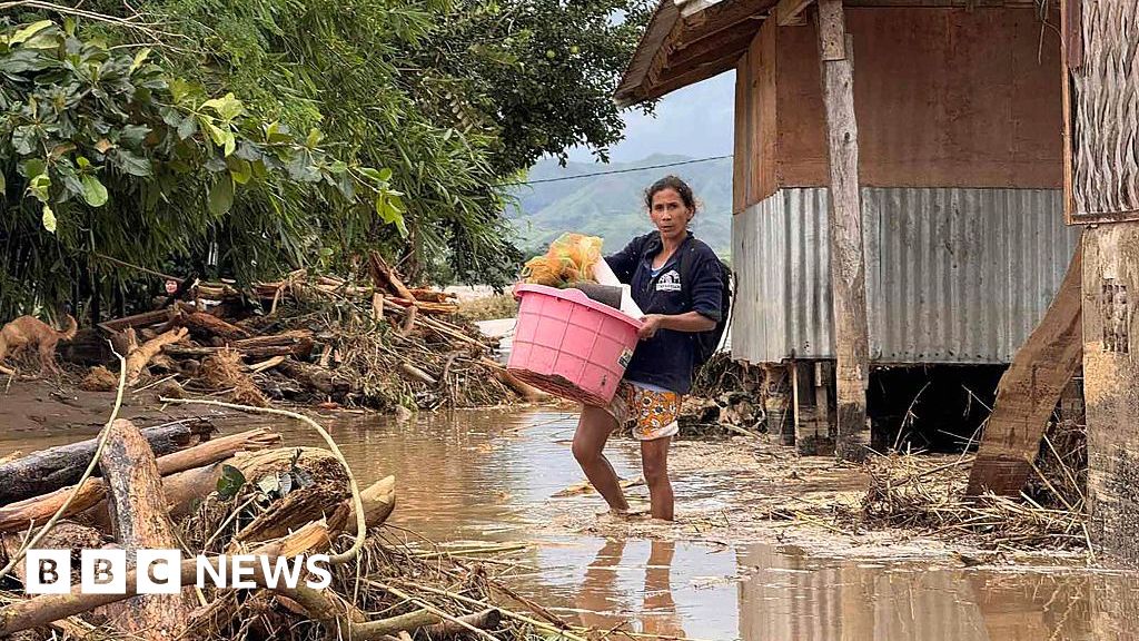 Six dead after second typhoon in a week hits the Philippines