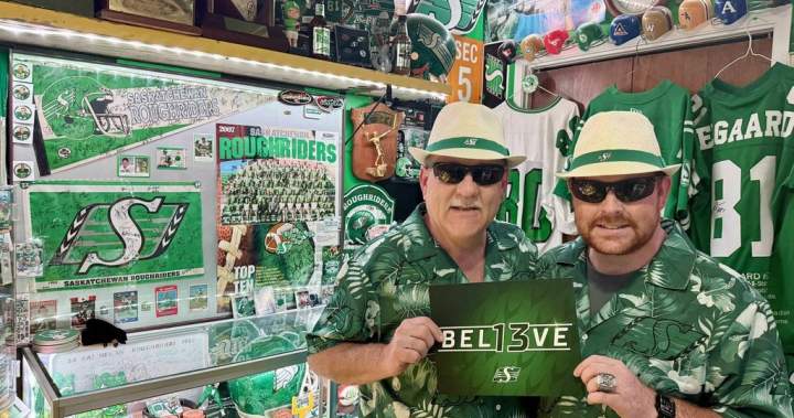 Roughrider and Alouette superfans prepare for the Gray Cup