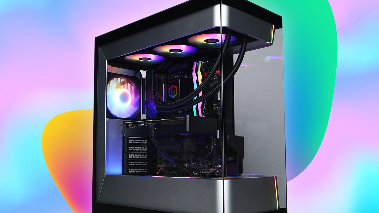 Save $380 on the stylish Cyberpowerpc GeForce RTX 5070 Ti gaming PC for Black Friday