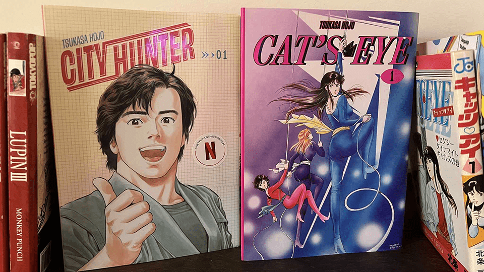 Publications “City Hunter” and “Cat’s Eye”.