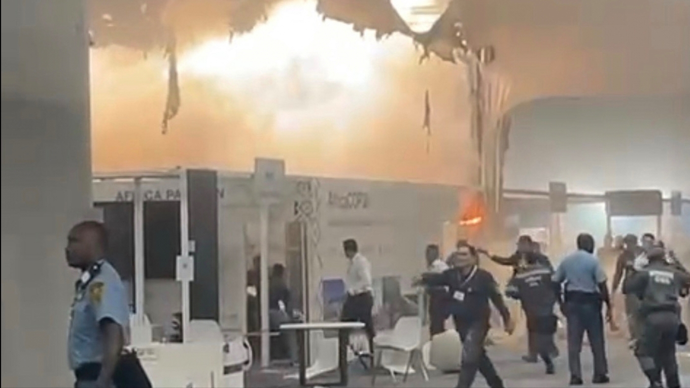 Fire prompts evacuations during COP30 climate talks in Brazil: NPR
